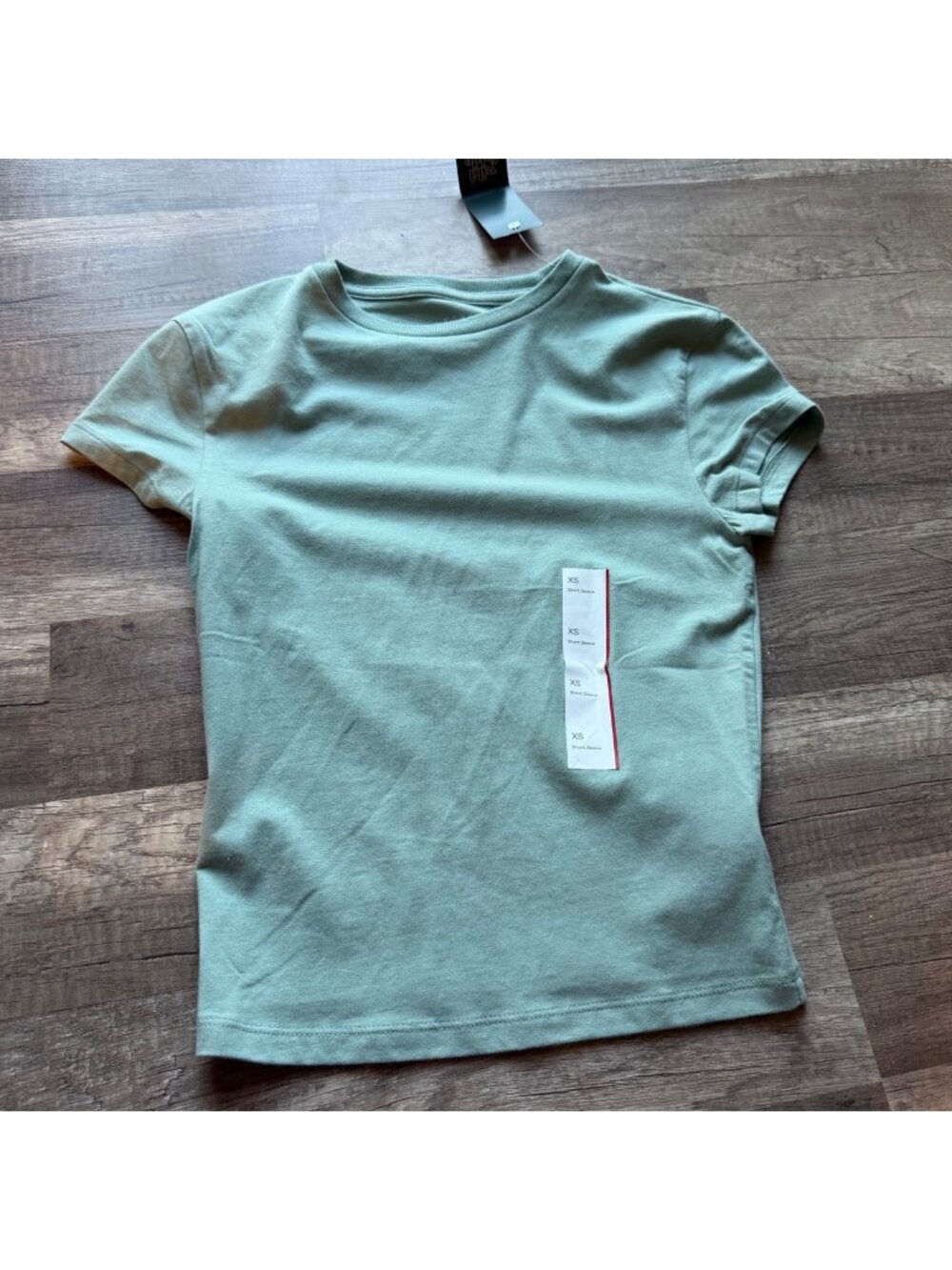 Wild Fable Womens XS Short Sleeve Tee In Whimsical Green